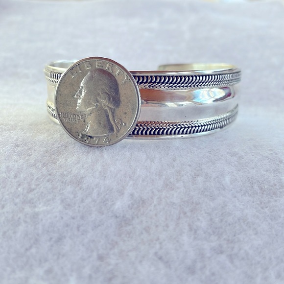 Sterling Silver Cuff - Picture 3 of 4